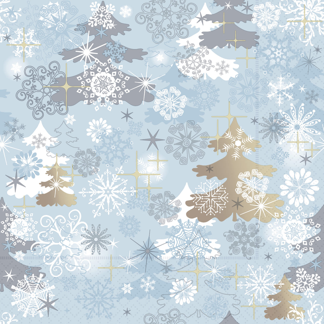 Winter Frost Lunch Napkin