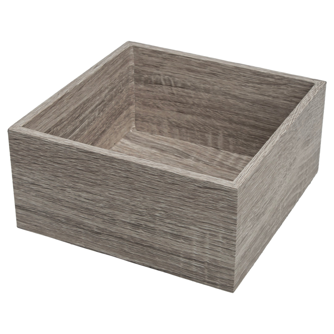 Grey Wood Grain Cocktail Caddy