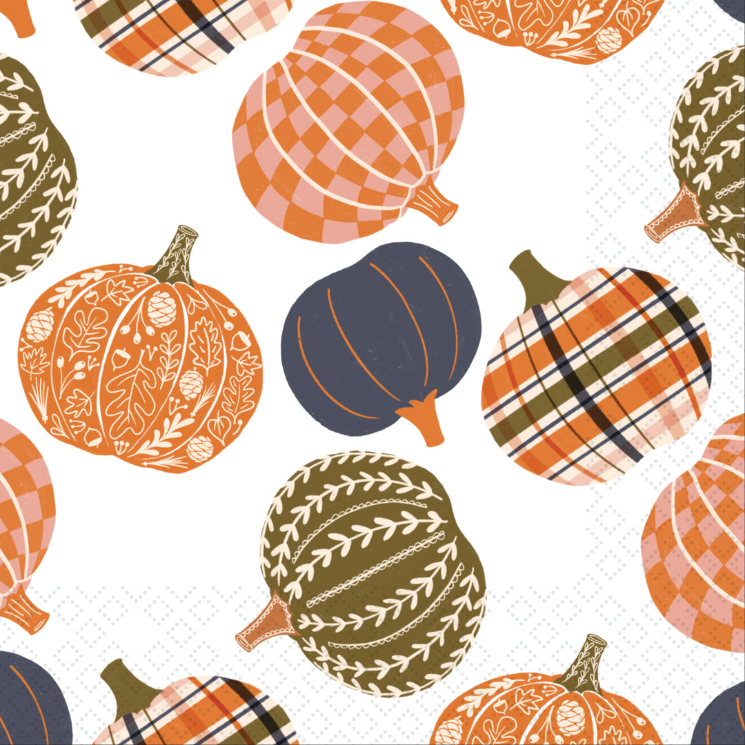 Harvest Hue Cocktail Napkin