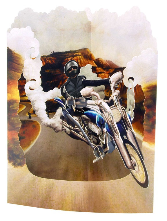 Tarjeta de swing de motocicleta