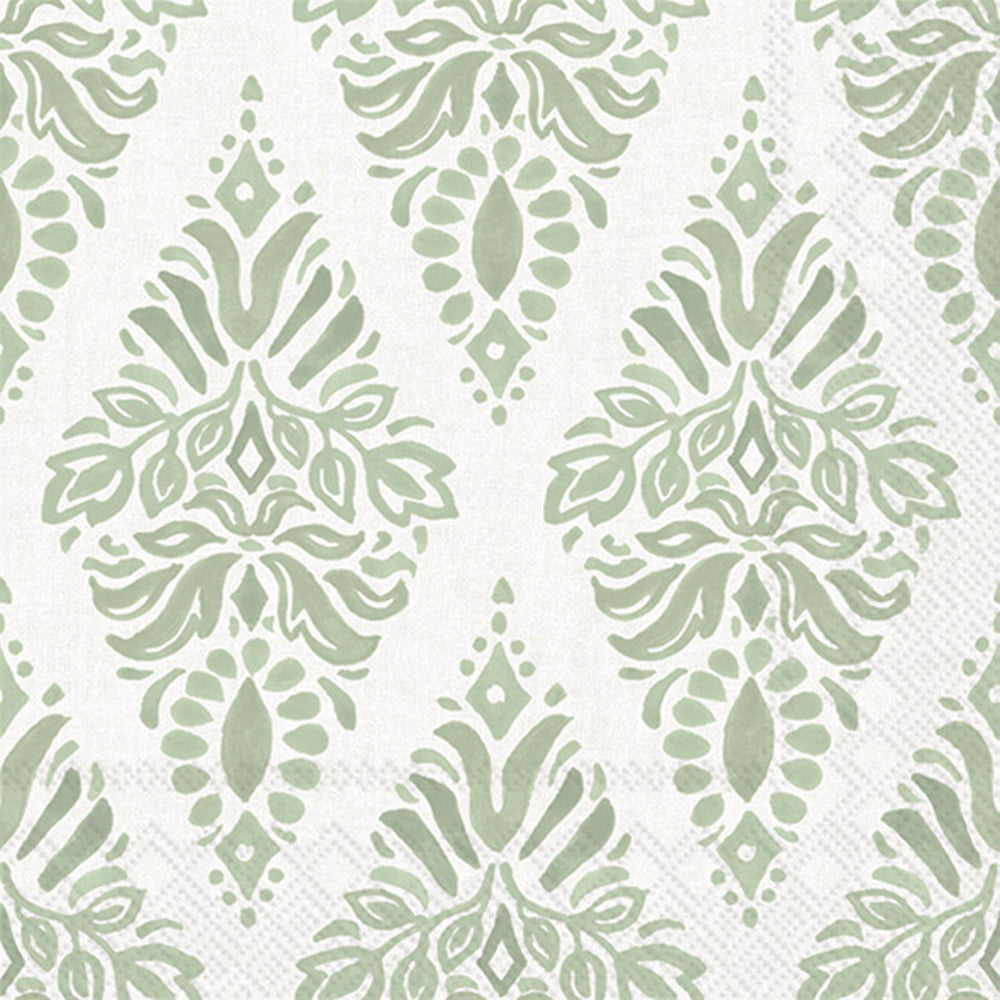 Servilleta de cóctel Soft Petals verde
