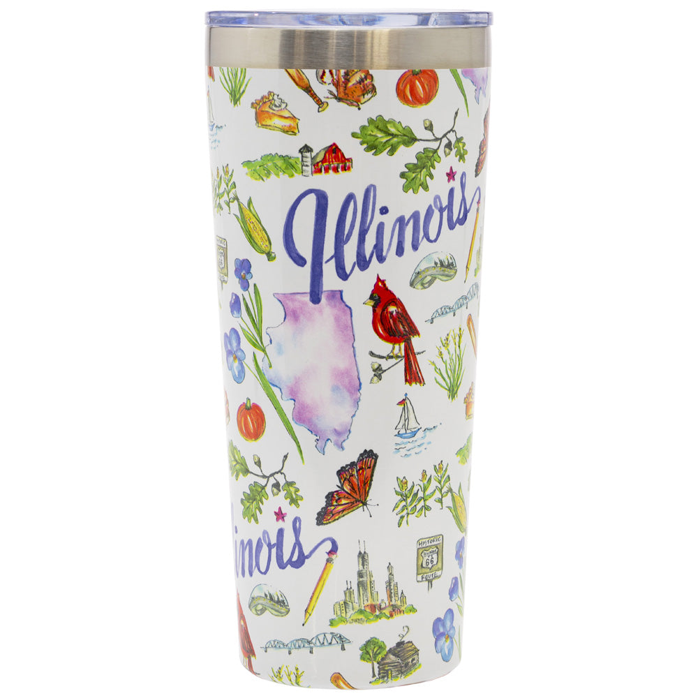 Vaso de la colección del estado de Illinois