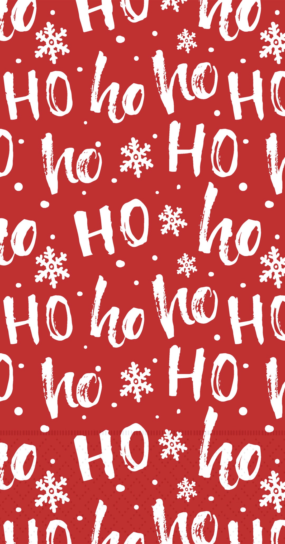 Ho Ho Wrapping Paper Guest Towel