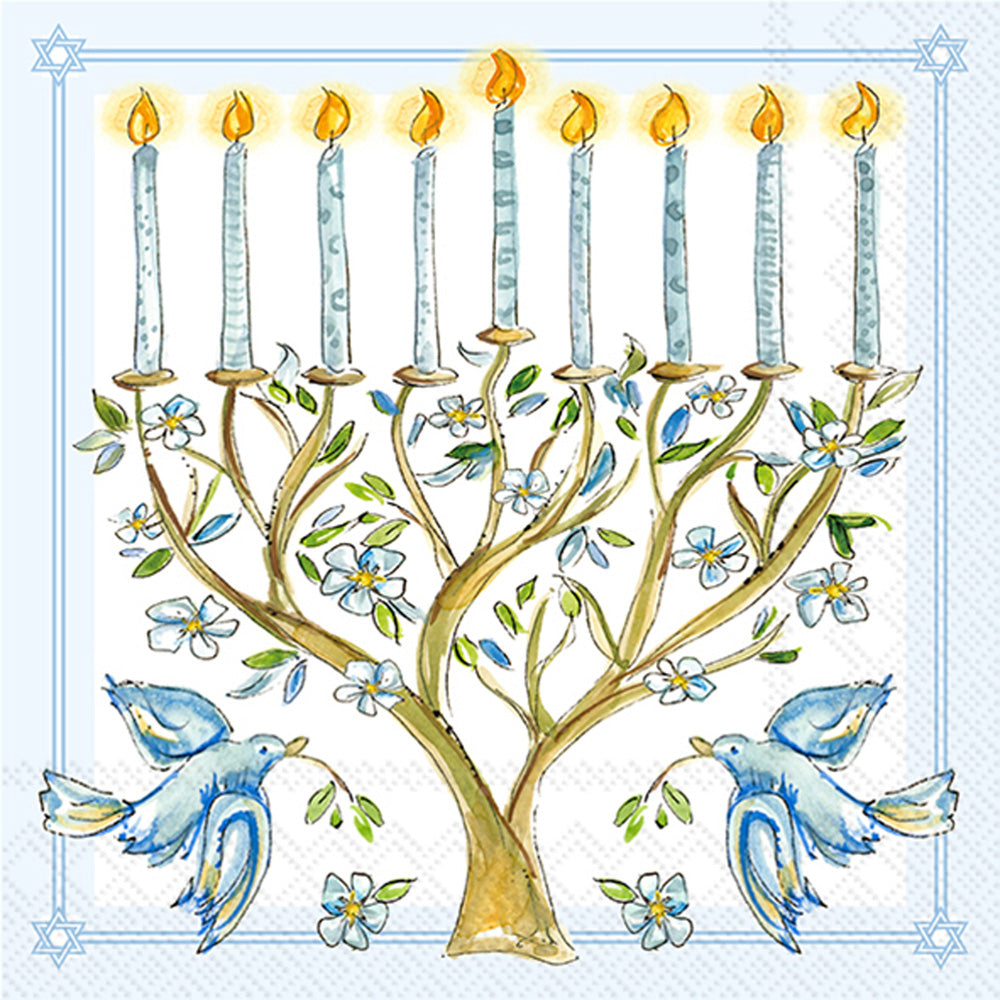 Servilleta de cóctel RB Menorah