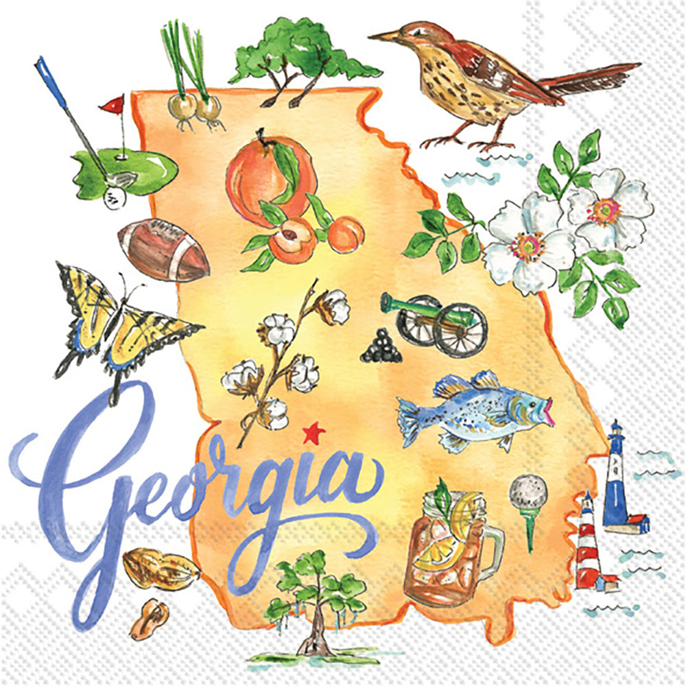 Servilleta de cóctel de la colección Georgia State