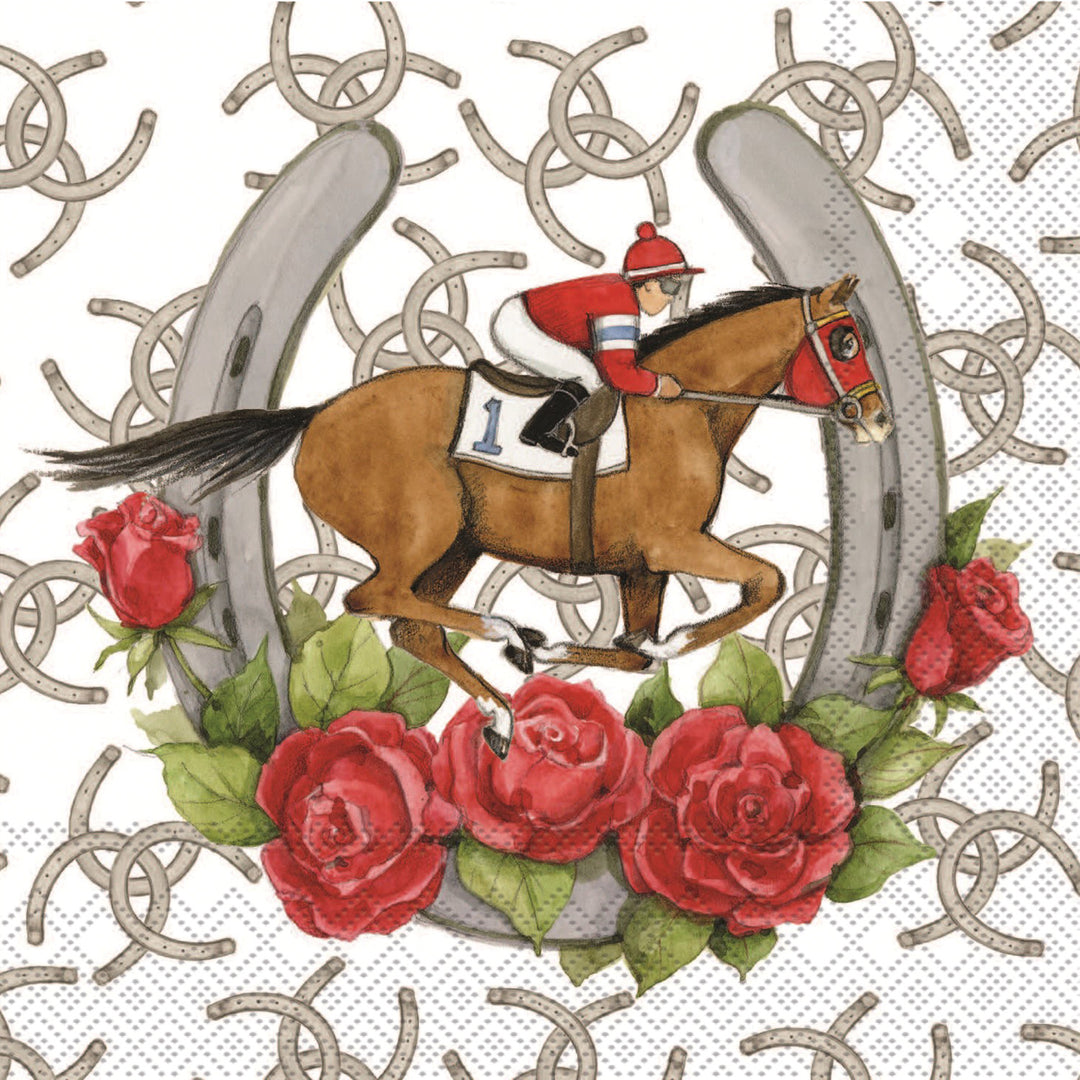 Servilleta de cóctel Derby Jockey y Julep