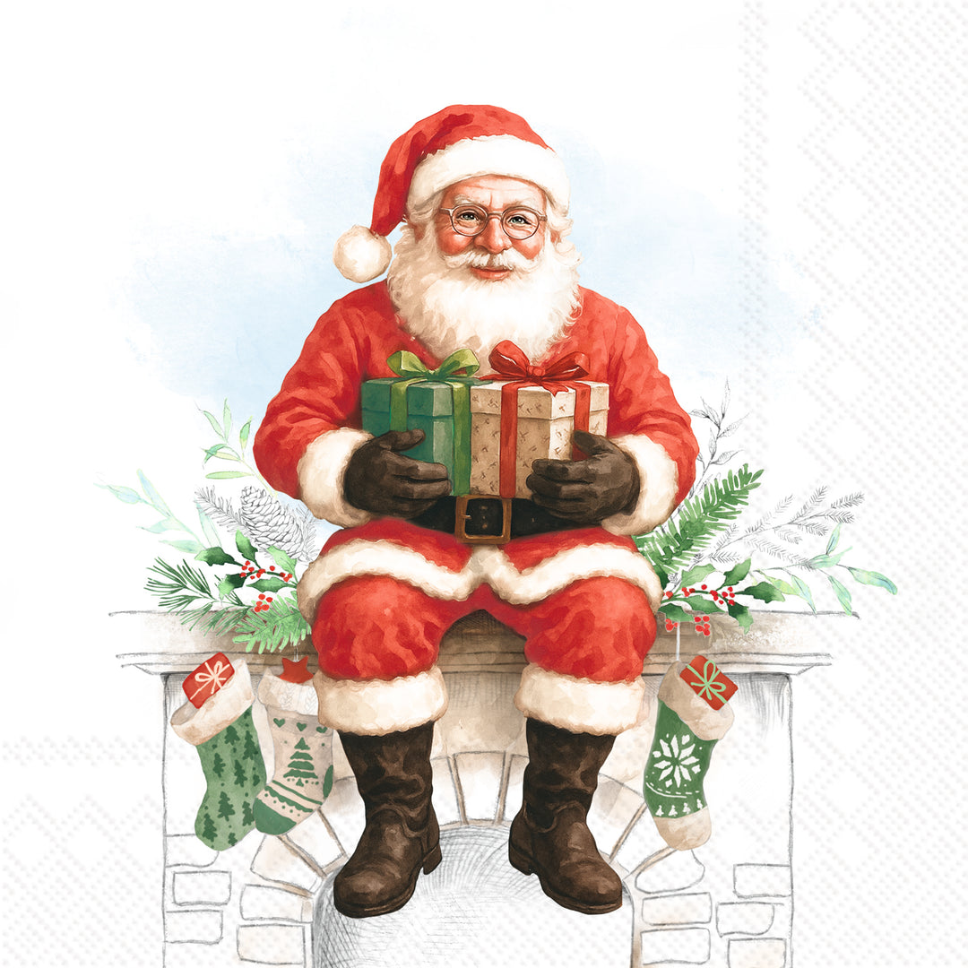 Santa Lunch Napkin