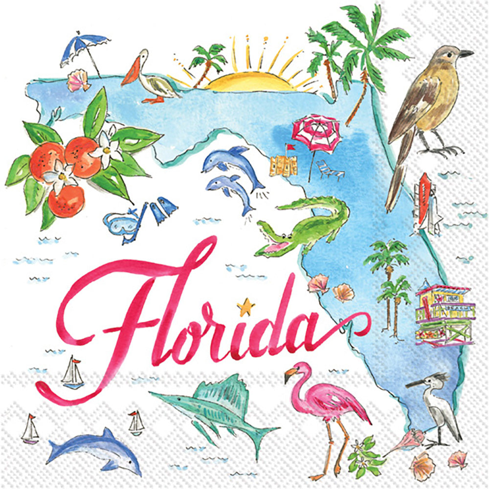 Servilleta de cóctel de la colección Florida State