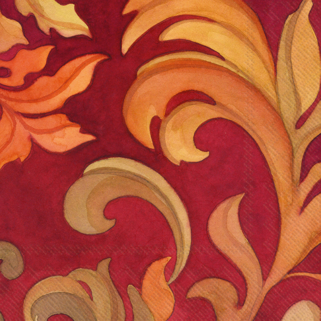 Autumn Ambience Cocktail Napkin