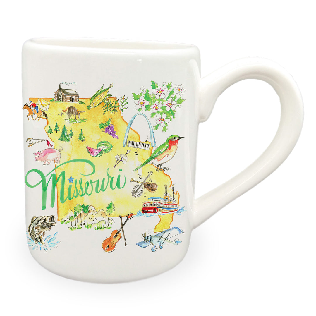 Taza de la colección del estado de Missouri