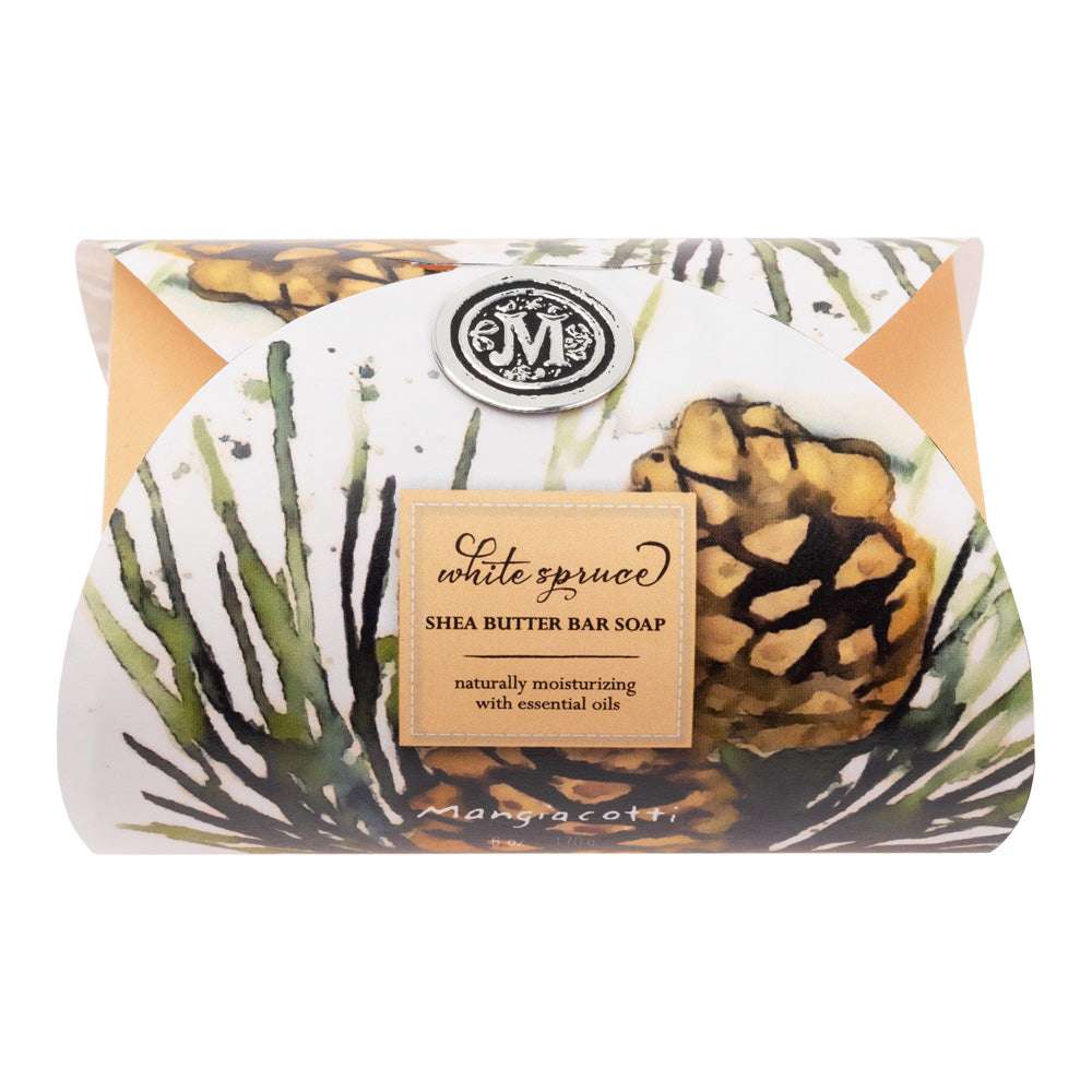 White Spruce Shea Butter Bar Soap