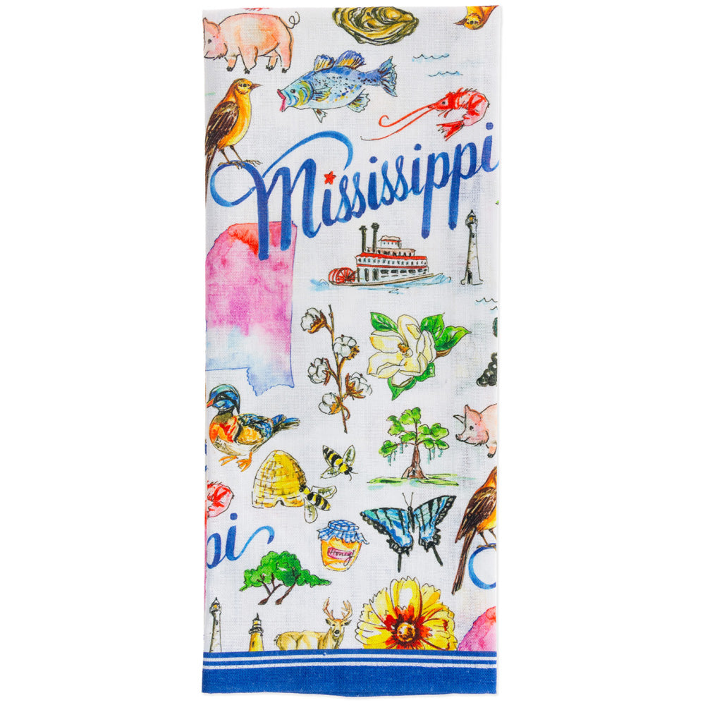 Mississippi Tea Towels (Set of 2)