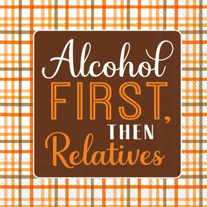 Servilleta de cóctel Alcohol First