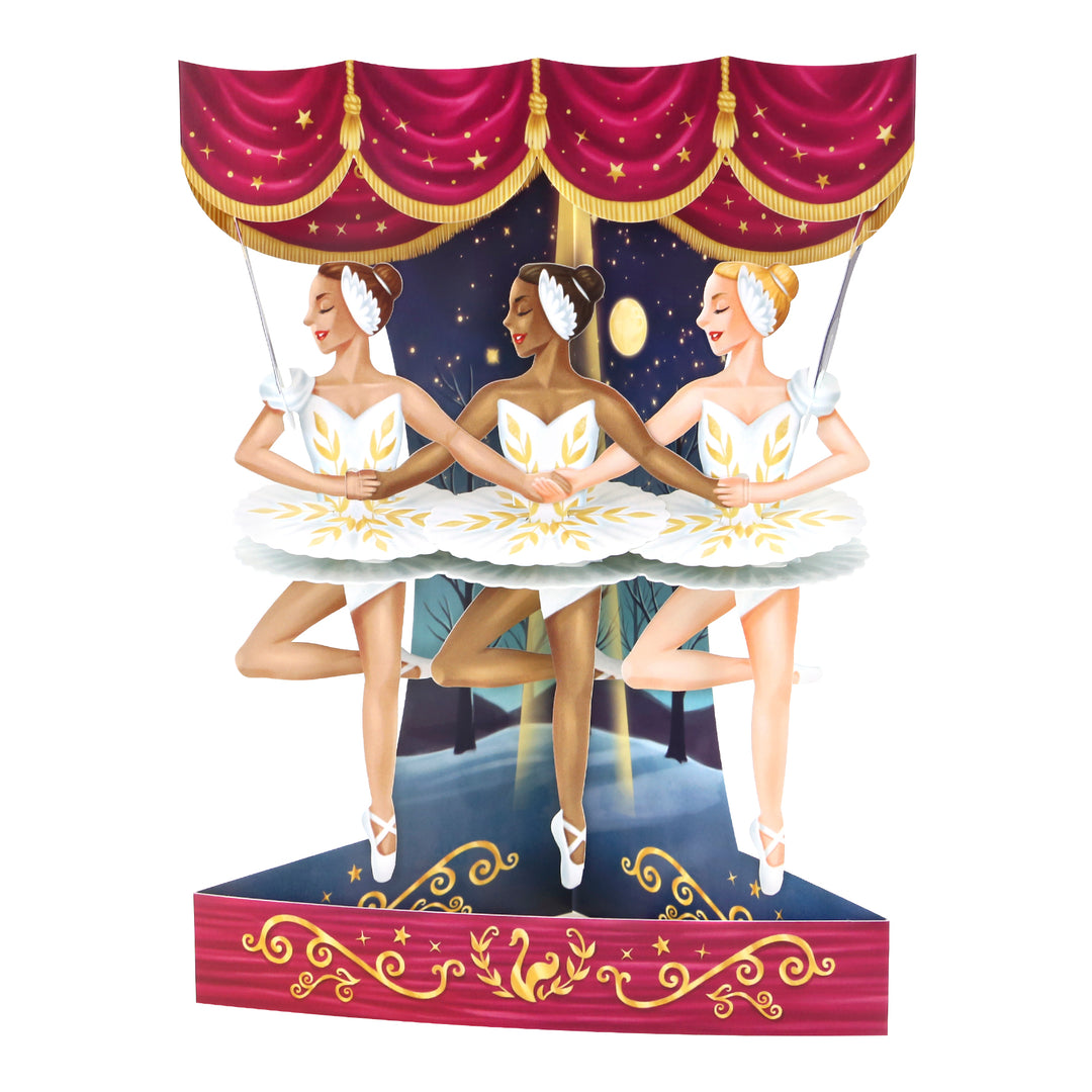 Tarjeta de swing de ballet