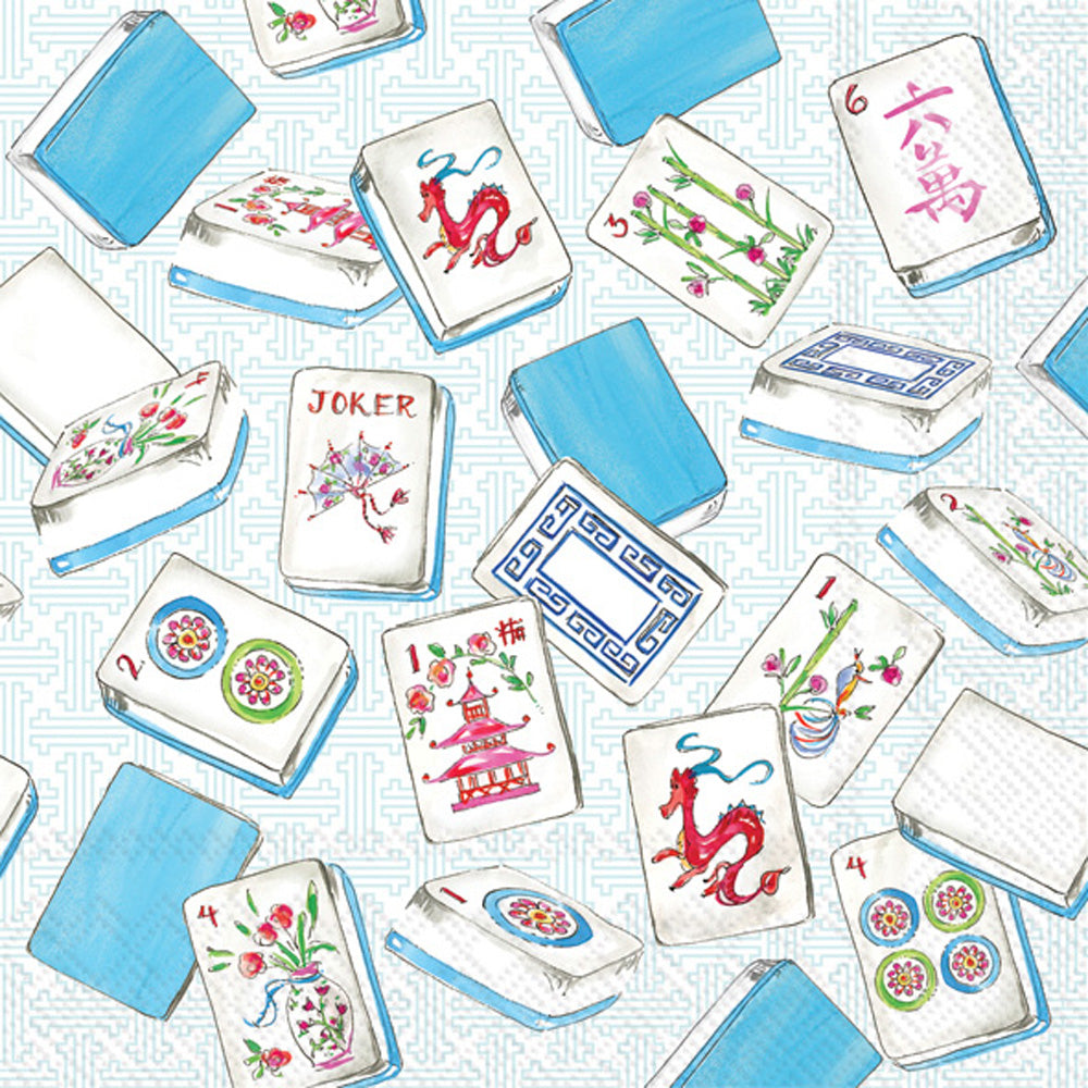Servilleta de cóctel Mahjong