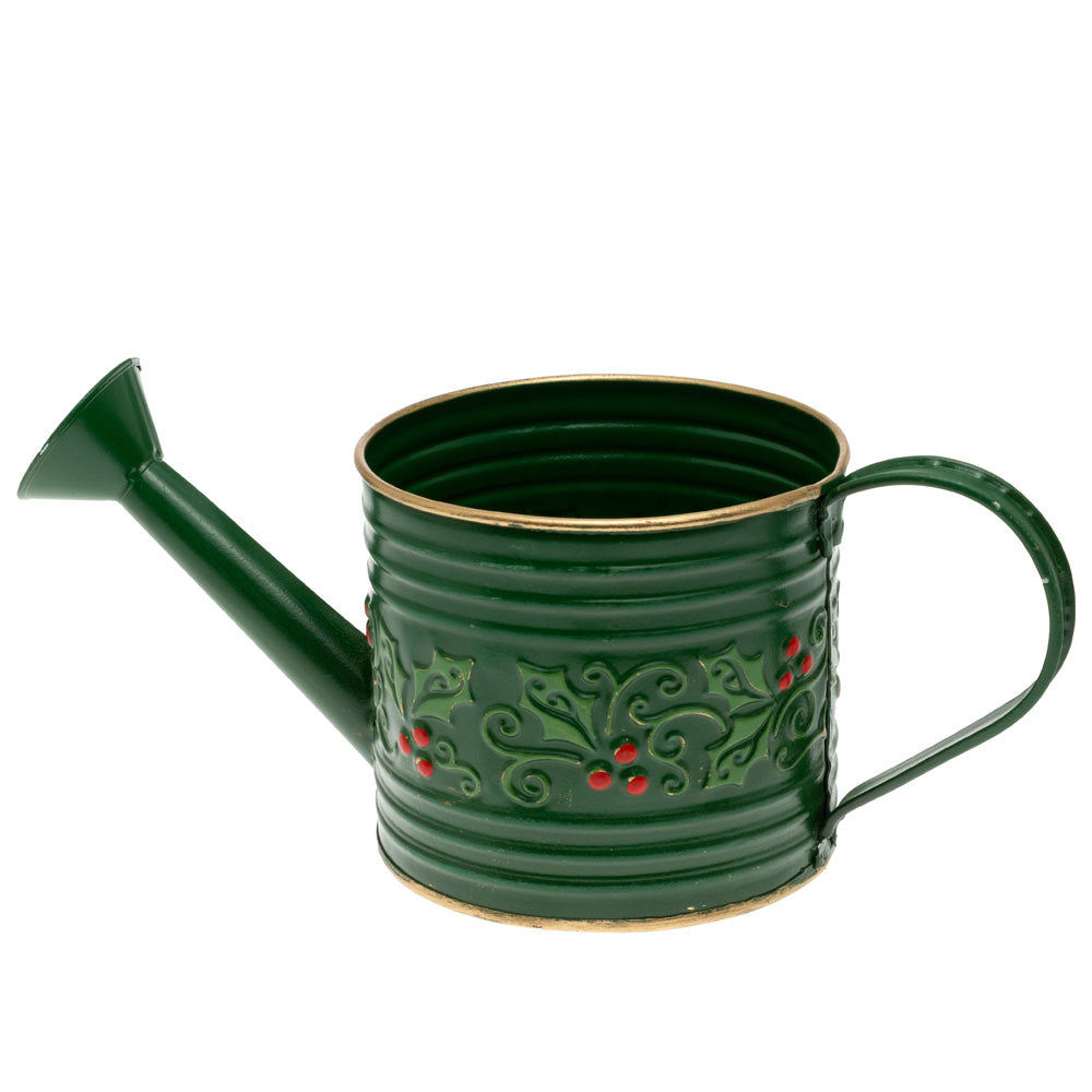 Regadera de bayas de acebo verde