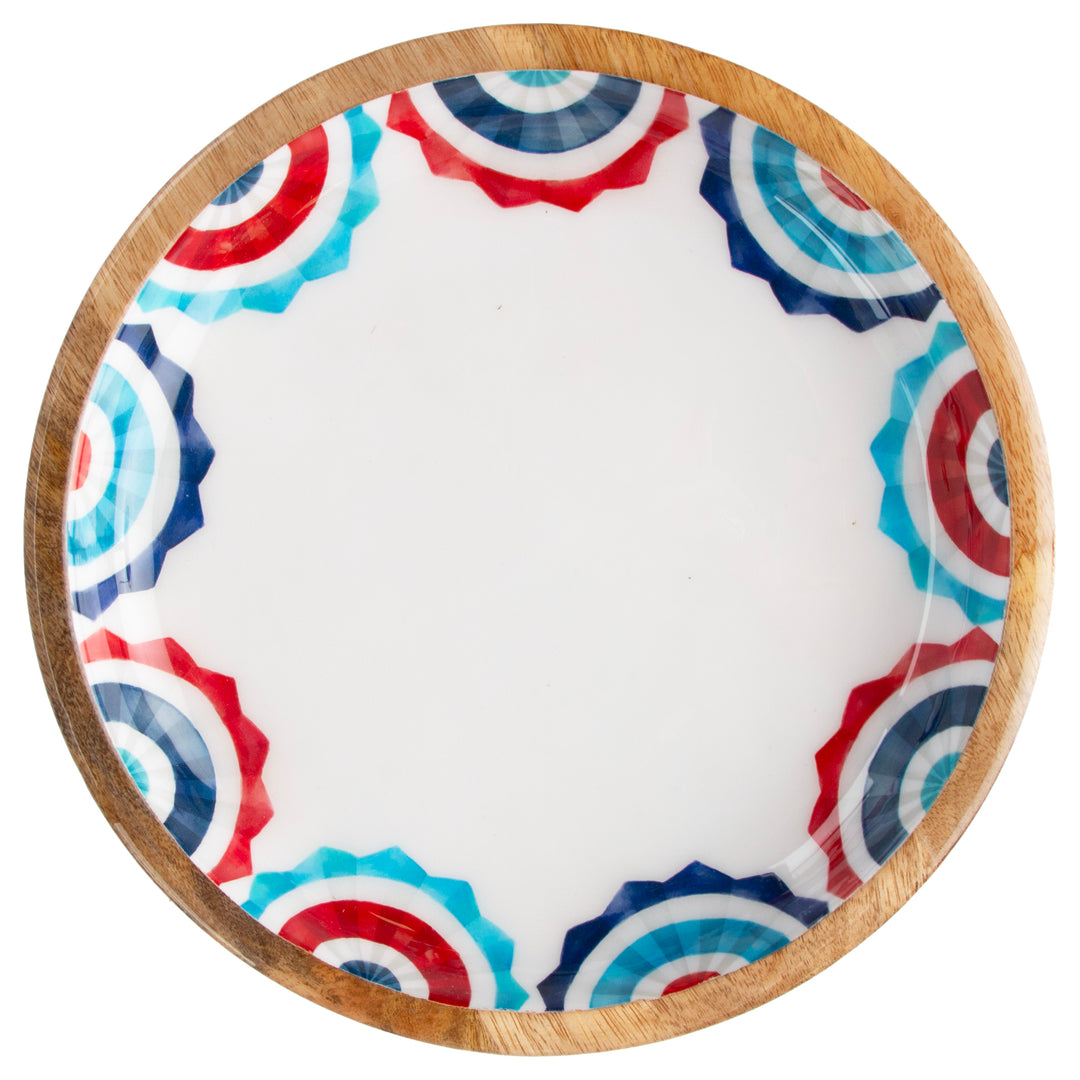 Stars &amp; Stripes Pedestal Platter