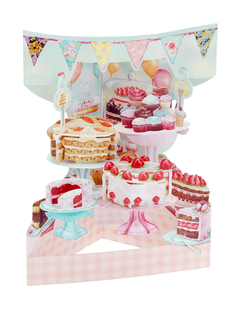 Tarjeta Swing de pasteles caseros
