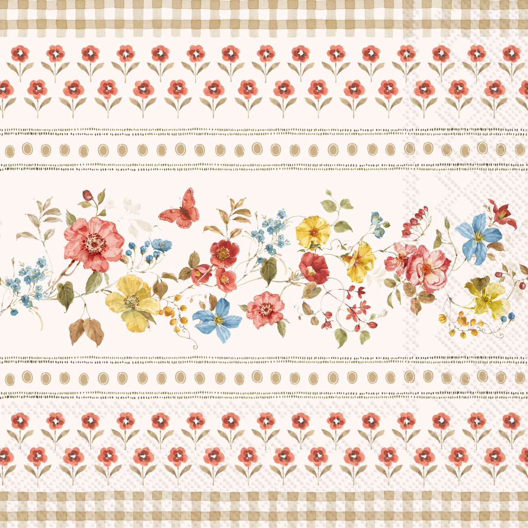 Countryside Cream Cocktail Napkin