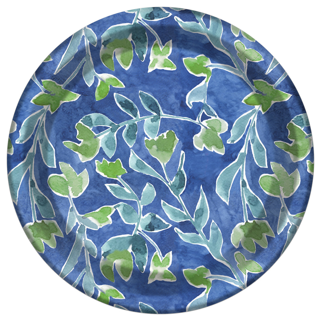 Azure &amp; Ivy Round Dinner Plate