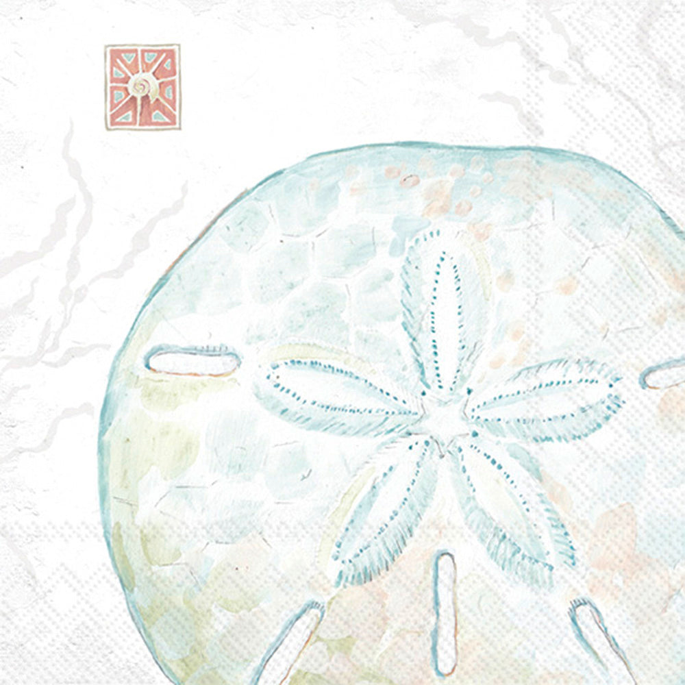 Servilleta de cóctel Delicate Sea Sanddollar