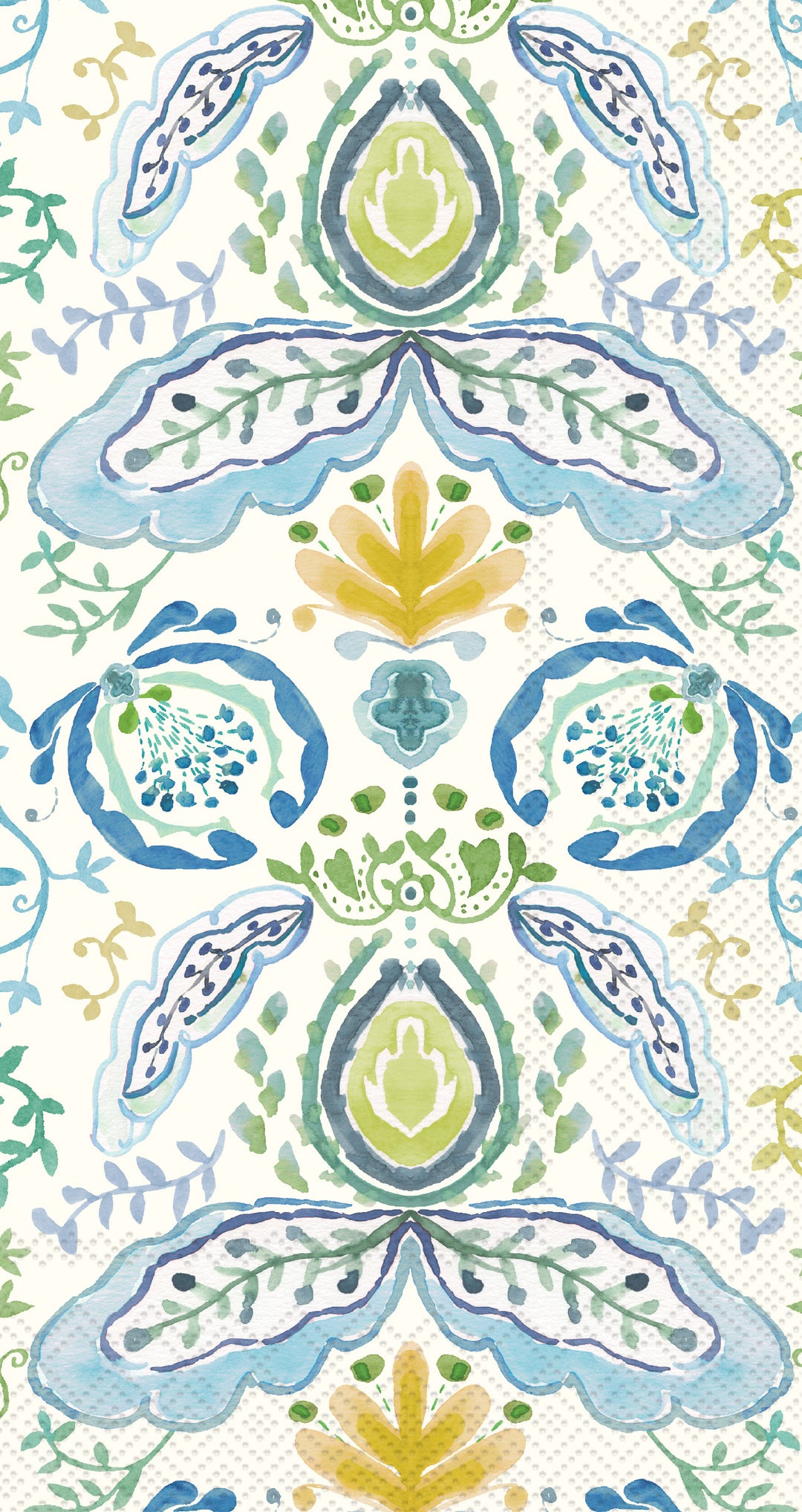 Toalla de invitados dorada Azure &amp; Ivy