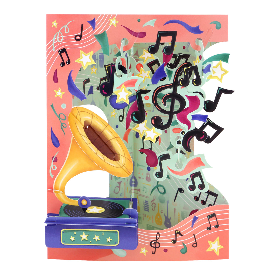 Tarjeta de música swing