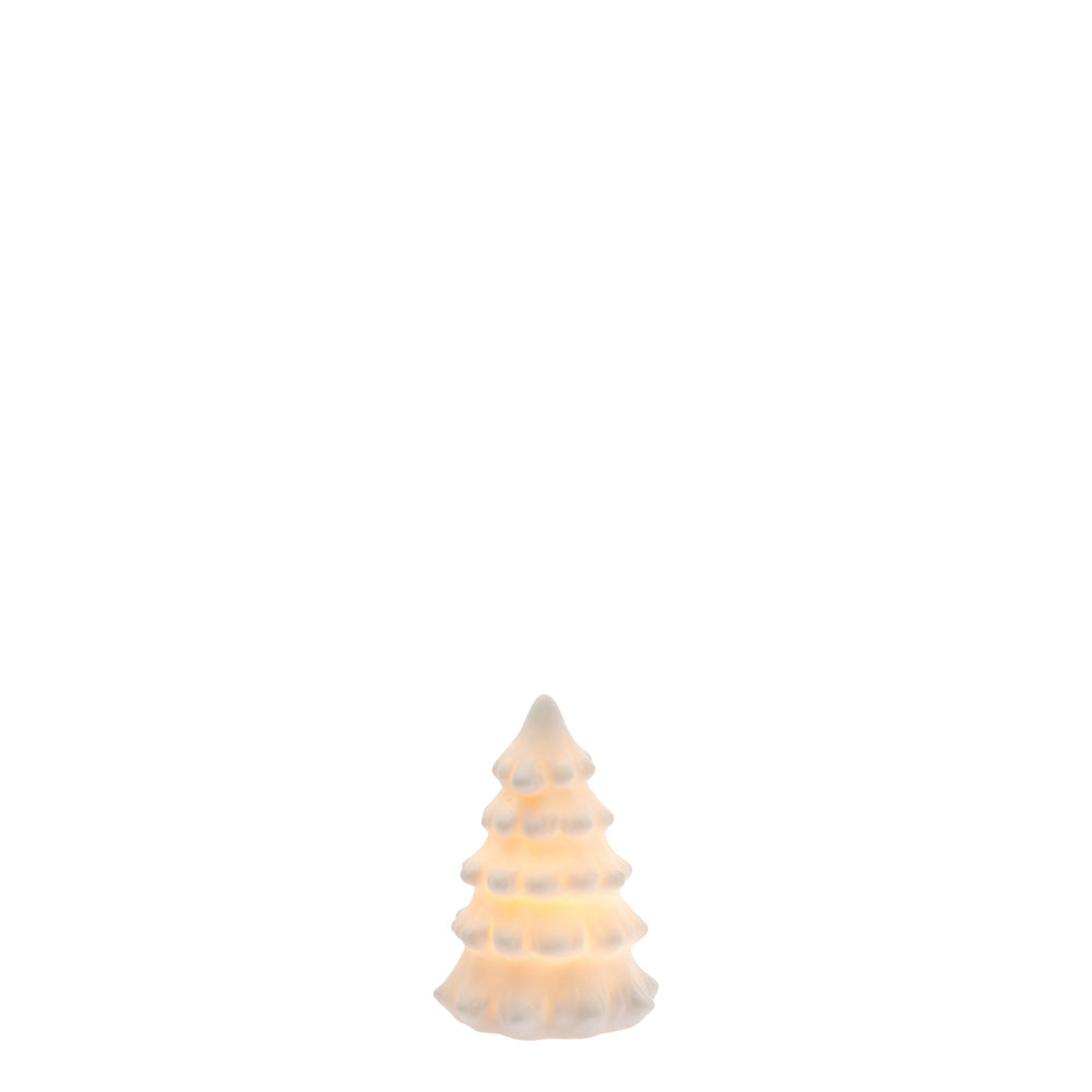 Small White LED Xmas Tree