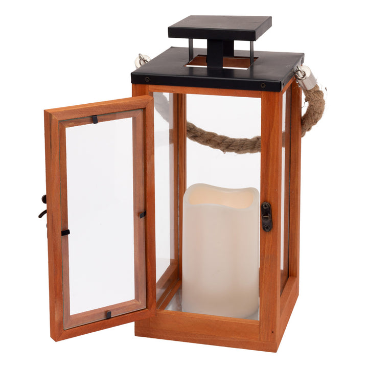 Linterna de madera Admiral Brown