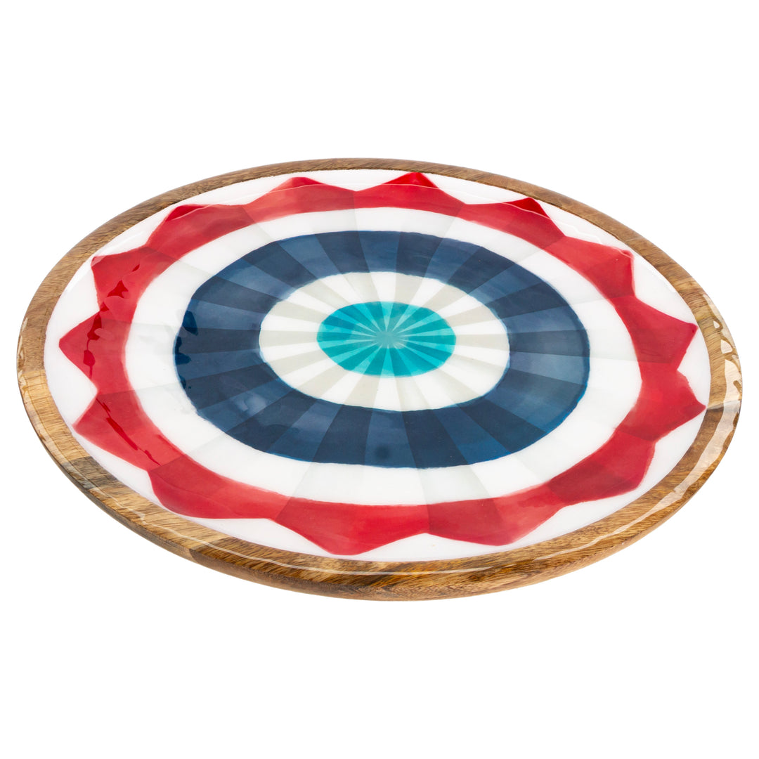Stars &amp; Stripes Round Platter