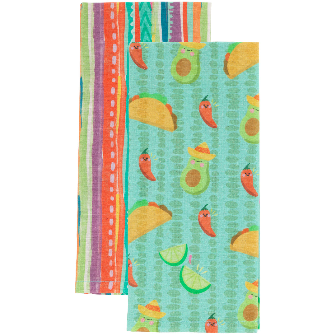 Paños de cocina Fiesta (juego de 2)