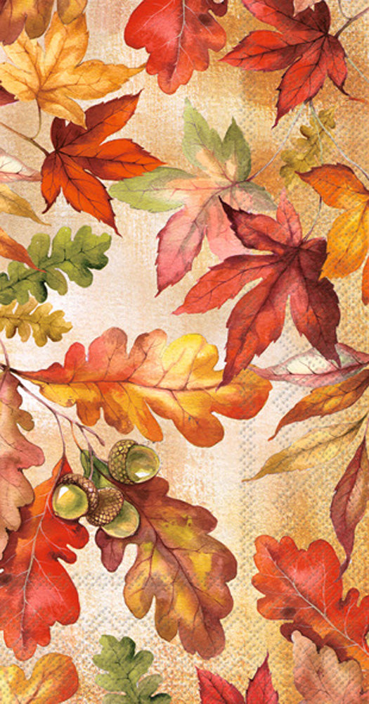 Toalla de invitados de otoño brillante