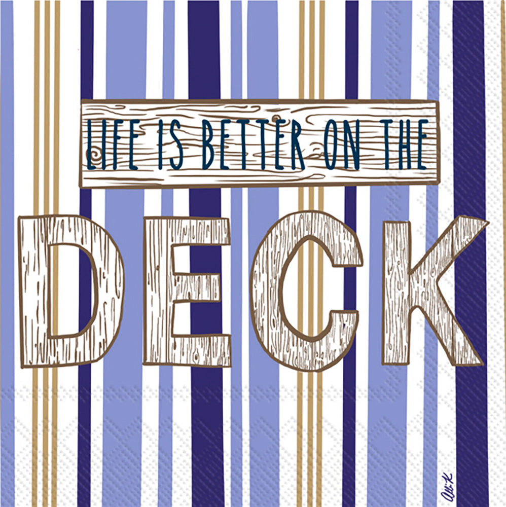 Servilleta de cóctel Deck Life