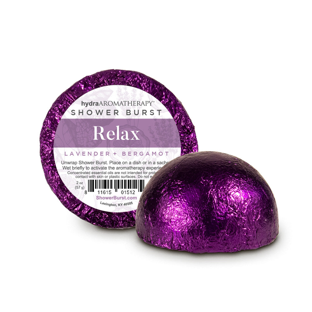Shower Burst® Tablet in Relax