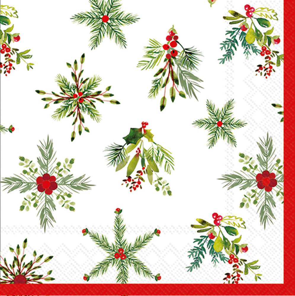 Servilleta de cóctel Merry Berry Stars