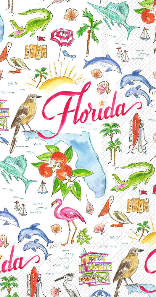 Toalla de invitados de la colección Florida State