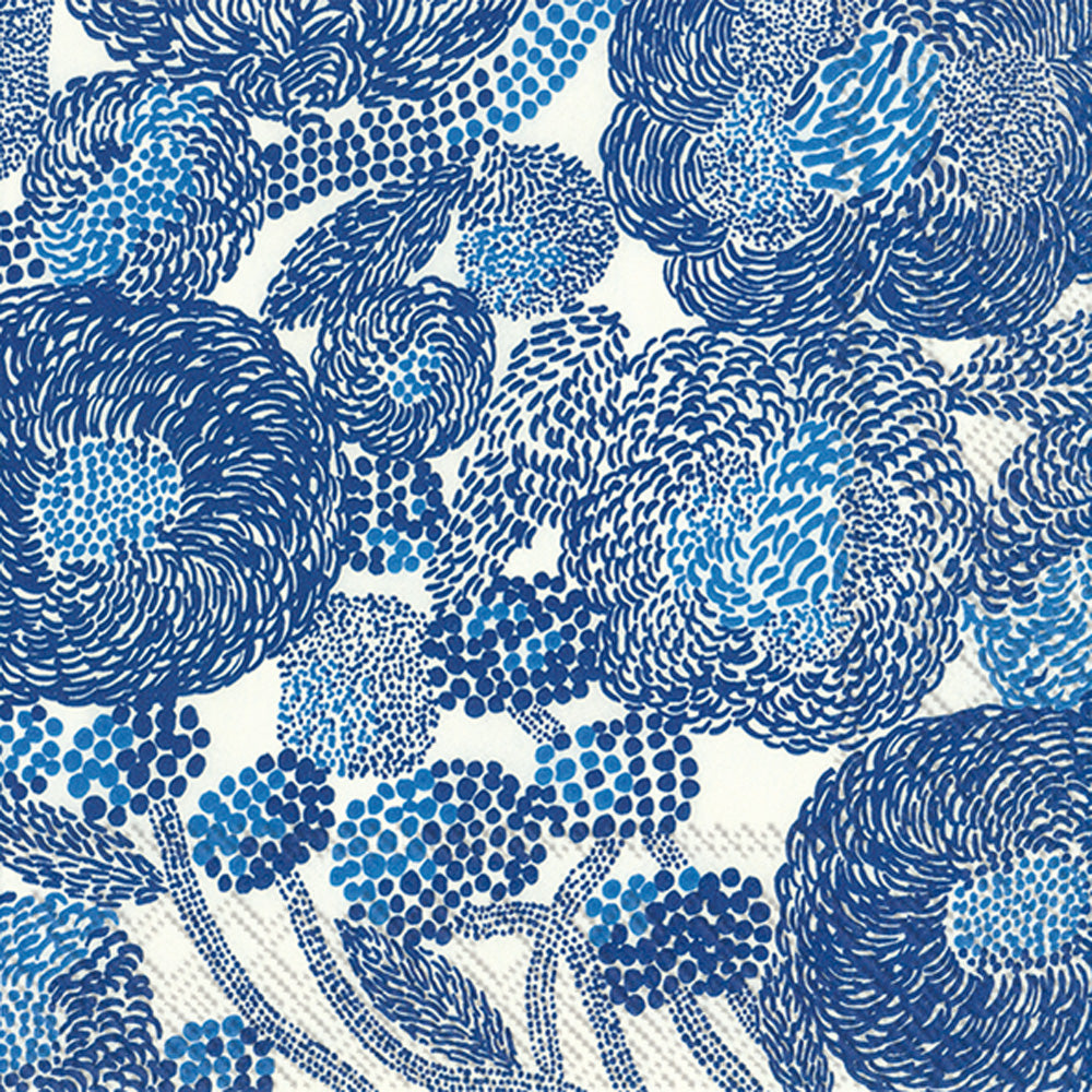 Servilleta Mynsteri Crema Azul