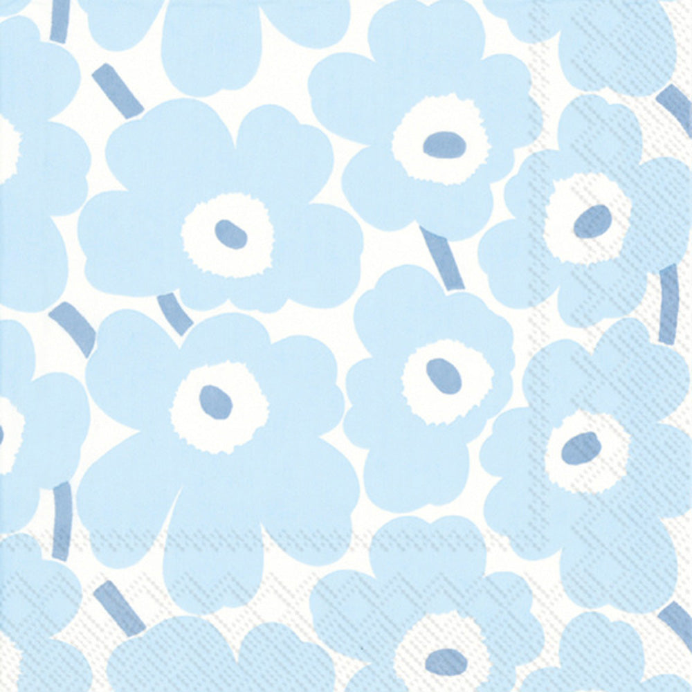 Mini Unikot Lunch Napkin Light Blue