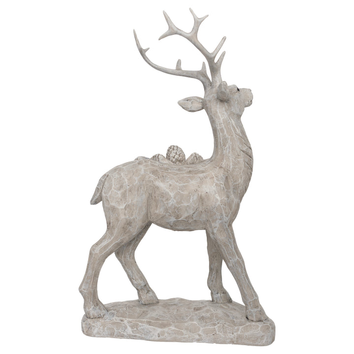 Pinecone Standing Deer