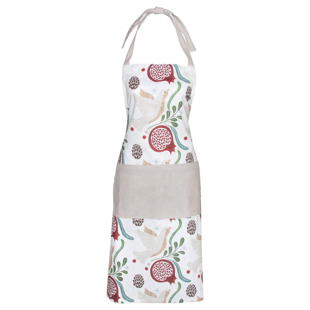 Winter Berry Apron