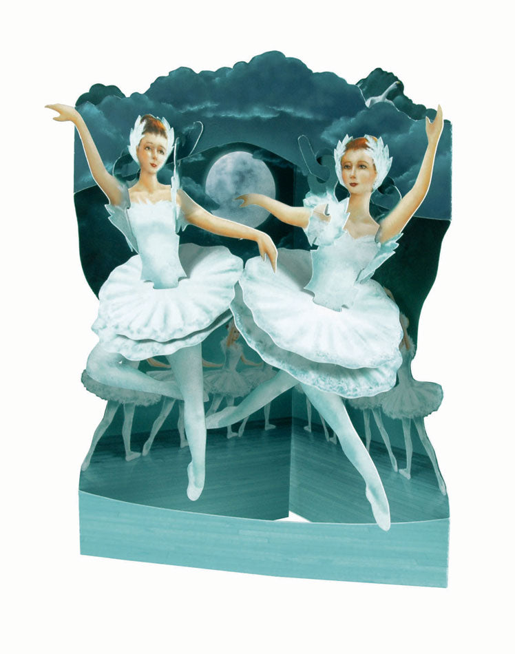 Tarjeta Swing del Lago de los Cisnes
