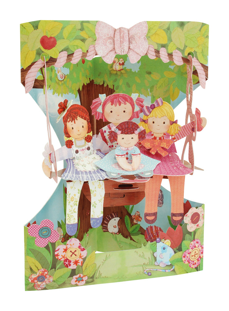 Tarjeta de swing de Ragdolls