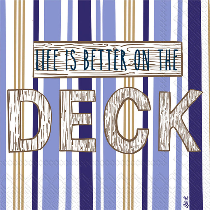 Servilleta de cóctel Deck Life