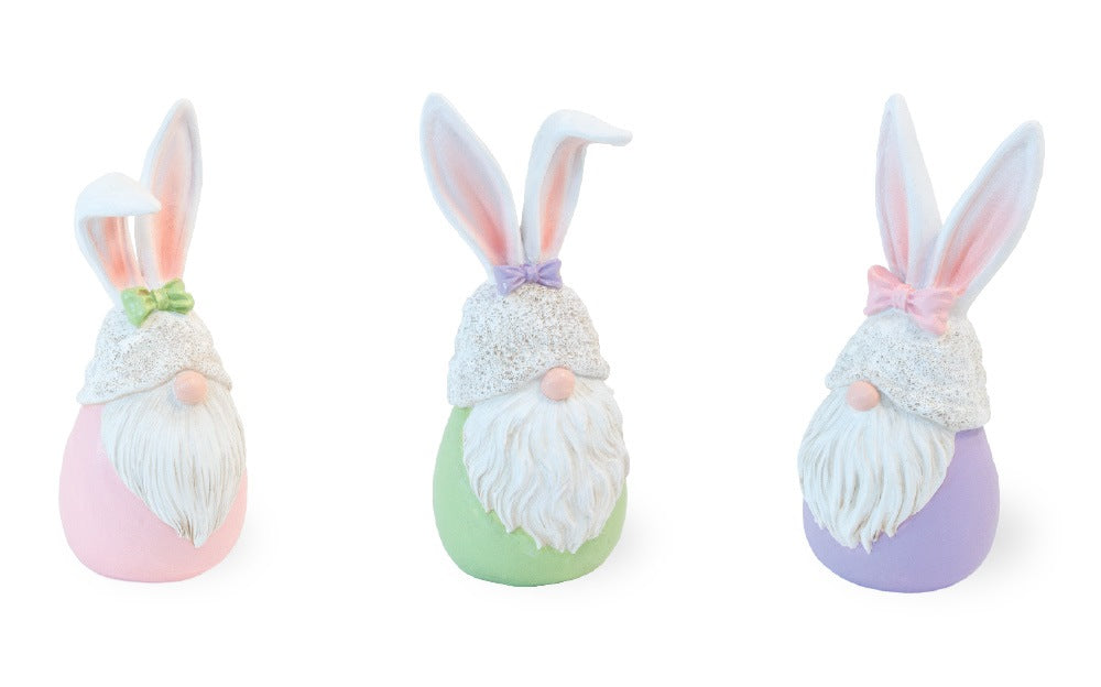 Gnomos de conejo (juego de 3)