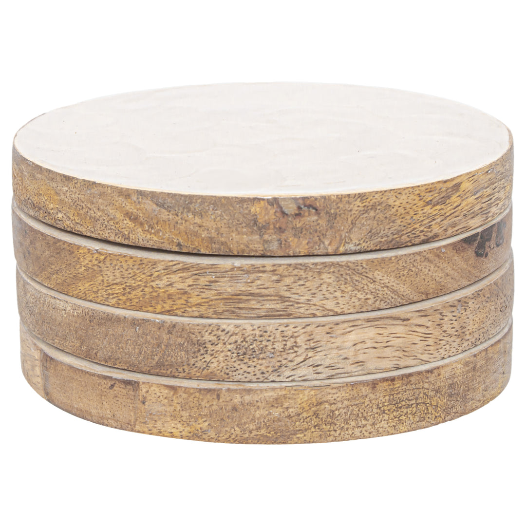 Mother Of Pearl Coaster (Set of 4)