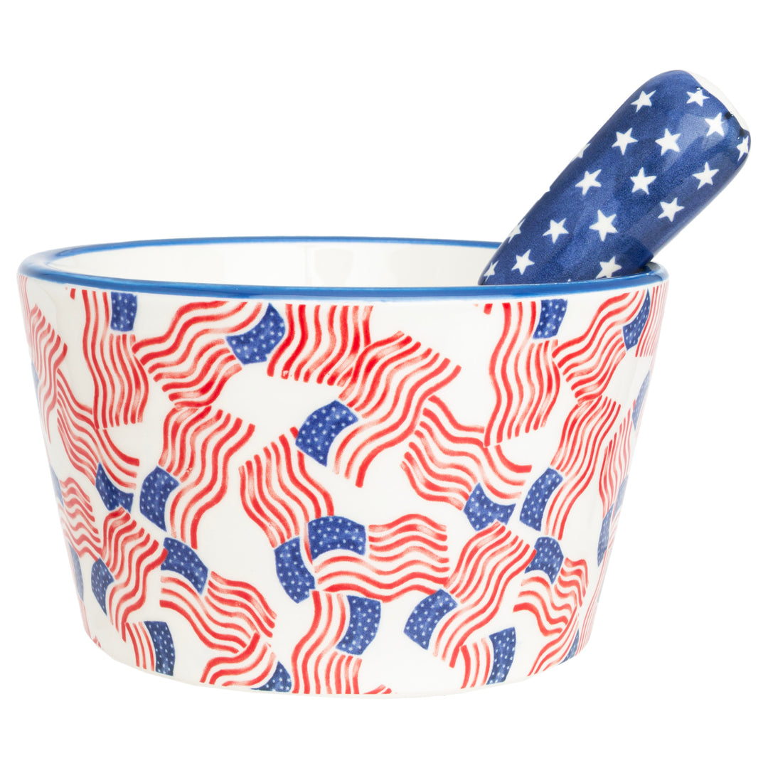Stars &amp; Stripes Bowl &amp; Spreader
