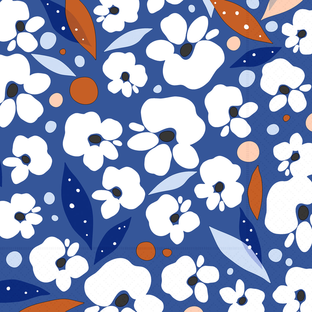 Joyful Floral Cocktail Napkin