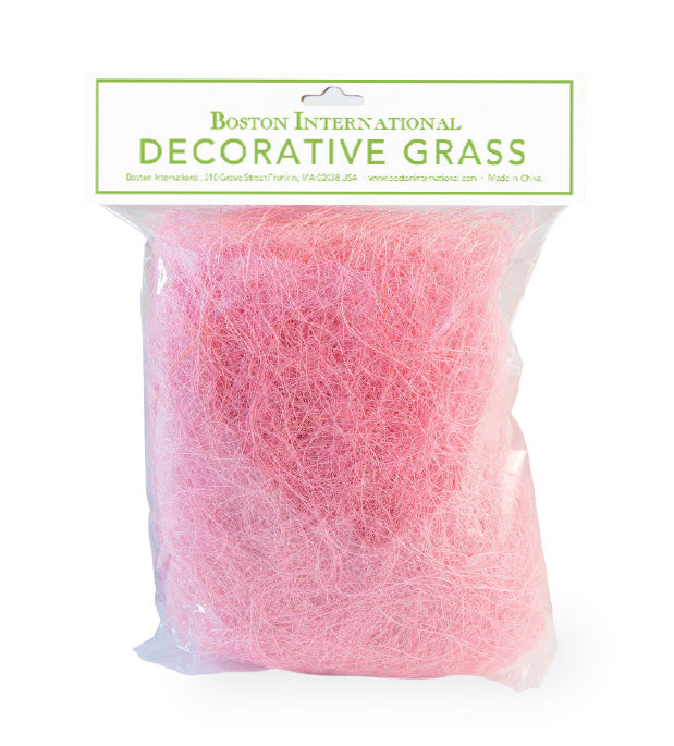 Césped decorativo rosa