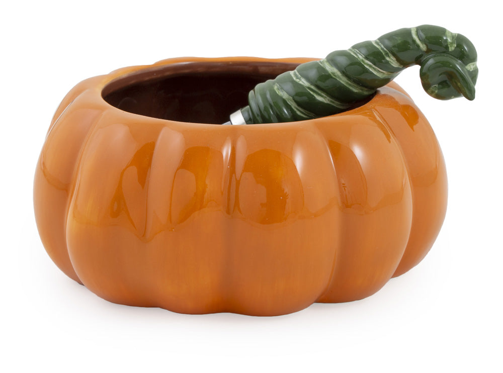 Fall All Over Bowl and Spreader Set