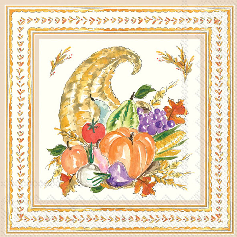 Servilleta de cóctel Cornucopia Collection